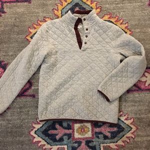 Grey Quilted Sweater